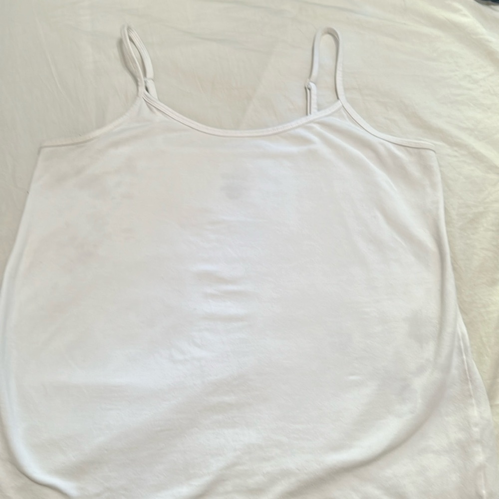 COPY - White spaghetti strap top, good condition Torrid’s size 2X